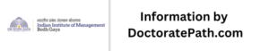 IIM-bodhgaya-Information by doctoratepath.com