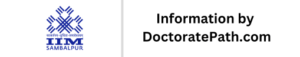 IIM Sambalpur Information by DoctoratePath.com